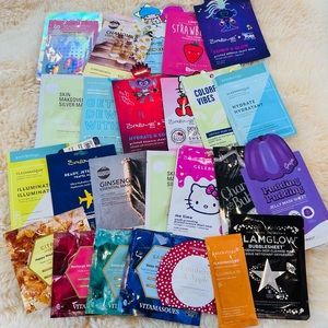 Bundle of TEN assorted NEW facial masks & sheet masks